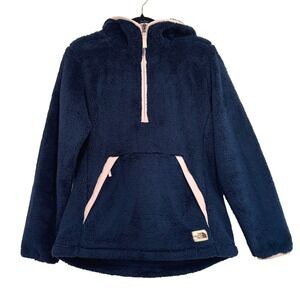 The North Face Camspire Fleece Pullover Hoodie 2.0 Women Navy Blue M Gorpcore‎